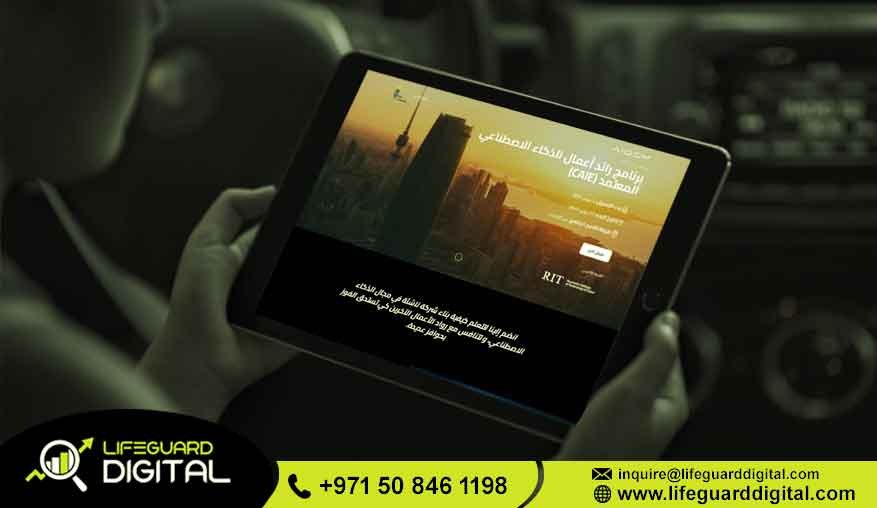 Landing Page Design Dubai