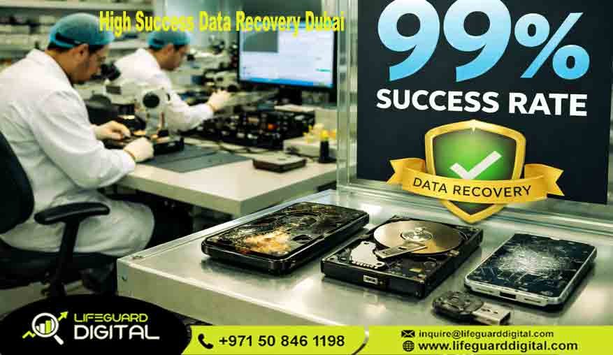 High Success Data Recovery Dubai
