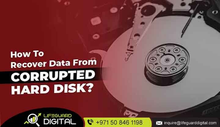 how to recover corrupted hard disk data