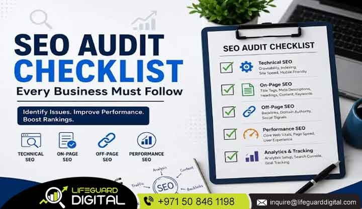 SEO audit checklist for business websites
